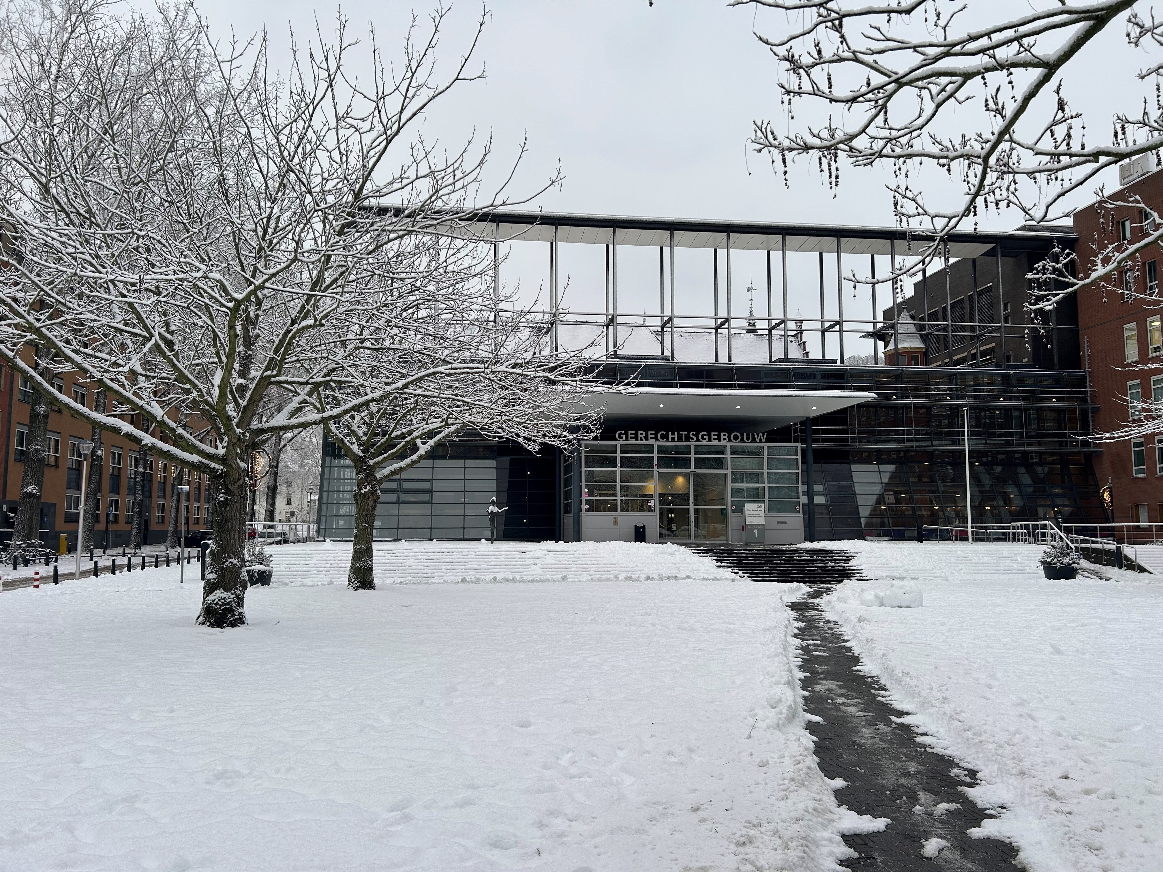 Gevolgen weersomstandigheden voor zittingen rechtbank Midden-Nederland