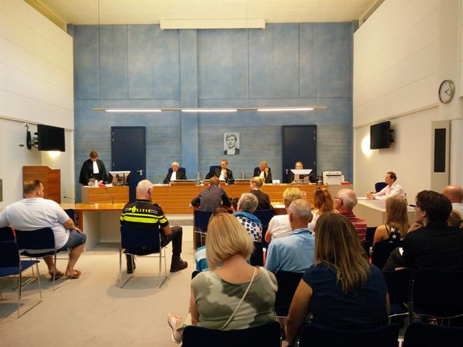 Nagespeelde strafzitting bij de meervoudige kamer op de open dag in Almelo