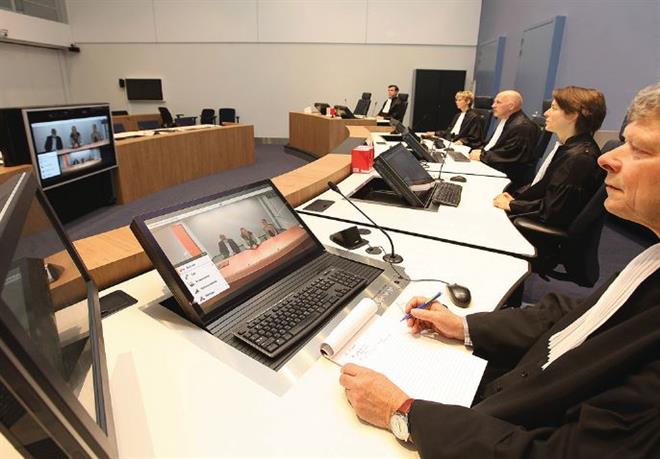 Telehoten in de rechtbank van Almelo
