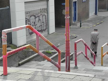 Compositie in paars