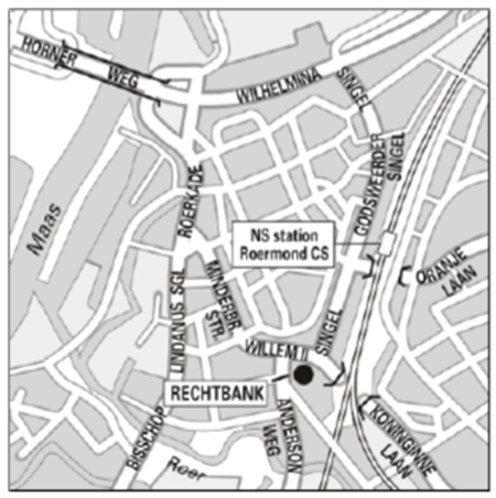 Plattegrond Roermond