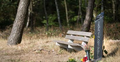 Monument voor Nicky Verstappen op de Brunssummerheide