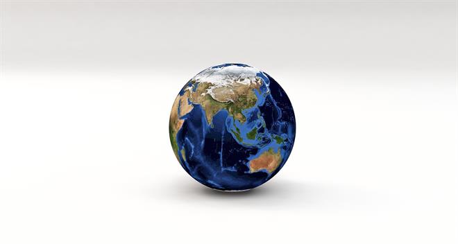 illustratieve afbeelding van wereldbol