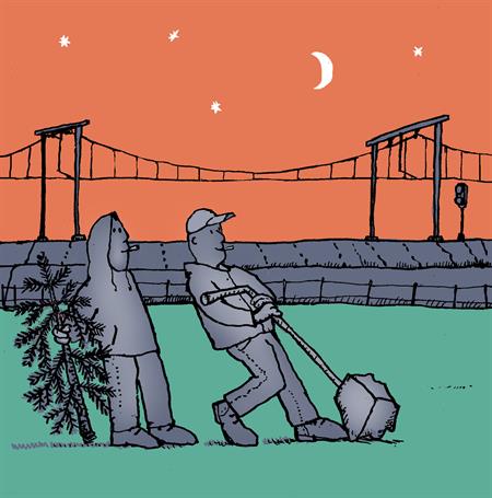 Op de rol: ‘Ik heb een betonblok op de rails gelegd’