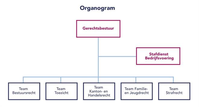 Organogram rechtbank Overijssel