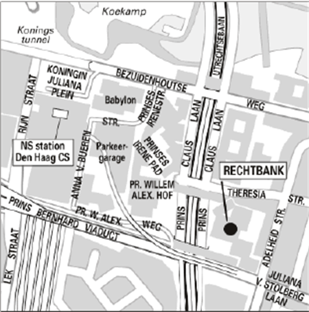 Plattegrond Den Haag