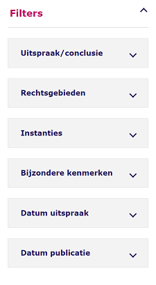 Afbeelding 3: U kunt uw zoekopdracht ook verfijnen door een van de filters toe te passen.