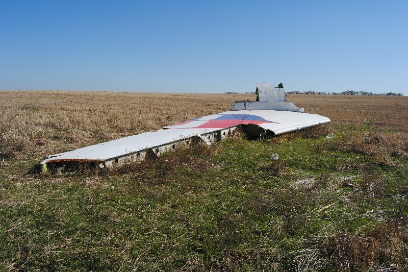 vleugel van MH17