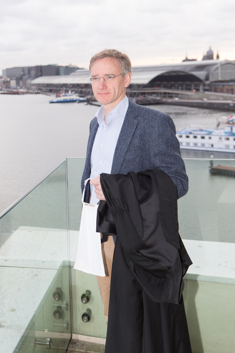 Portret van Gijs Makkink