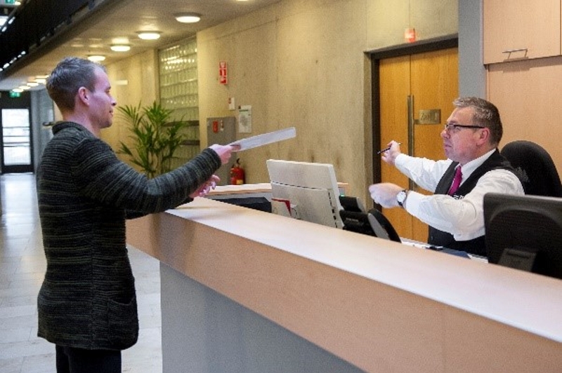 Bodebalie bij rechtbank Gelderland.