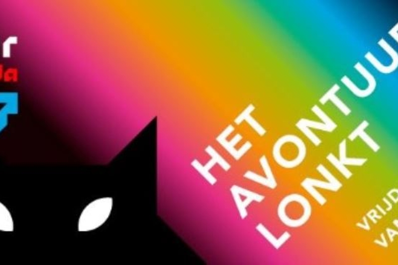 Affiche Bredase Cultuurnacht Het avontuur lonkt