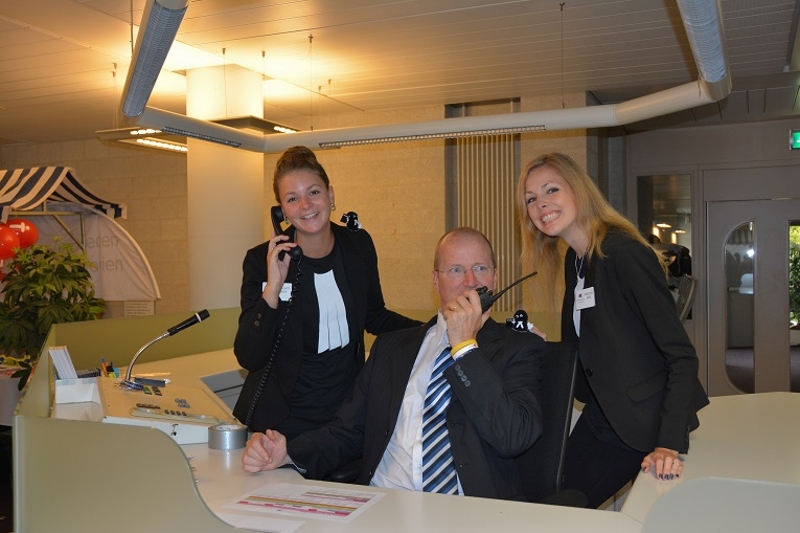 Bemande receptie van de rechtbank Zeeland-West-Brabant