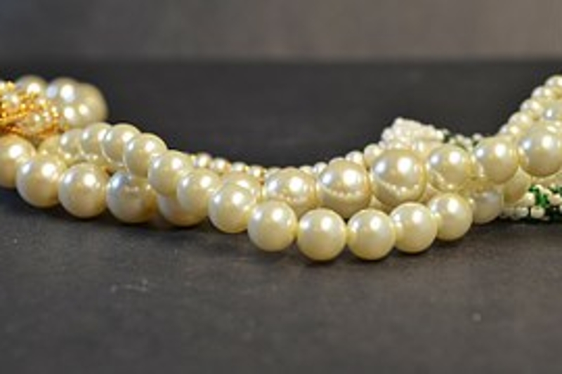 Parelketting, ingezoomd