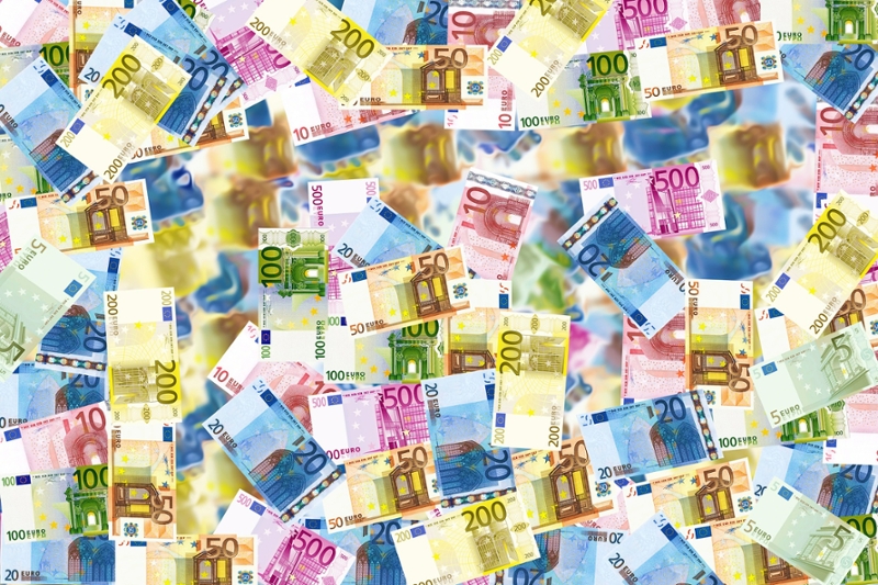 Illustratieve afbeelding van geld