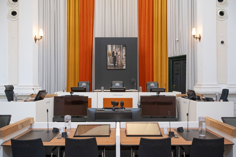 Zittingszaal B Paleis Leeuwarden