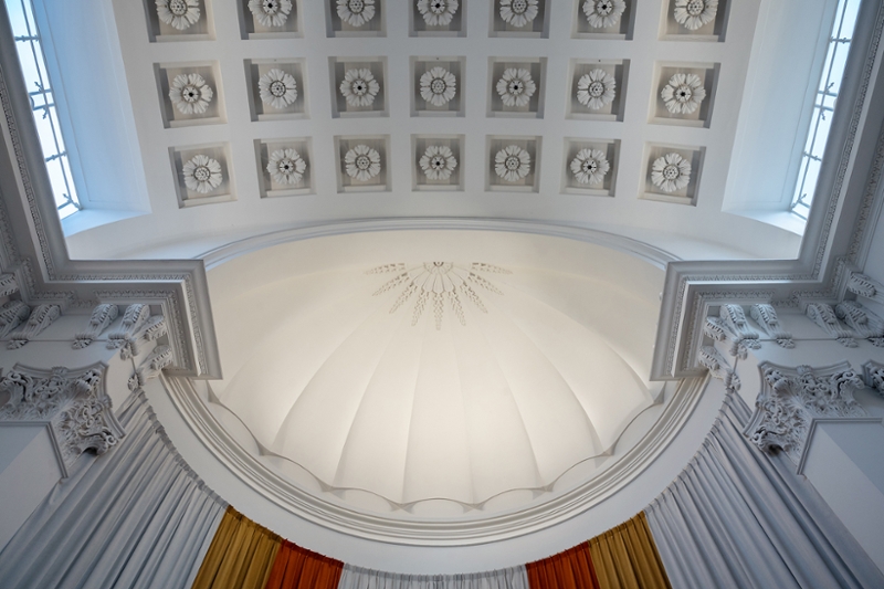 Sfeerbeeld plafond Paleis van Justitie te Leeuwarden