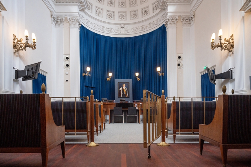 Zittingszaal gerechtshof Arnhem-Leeuwarden