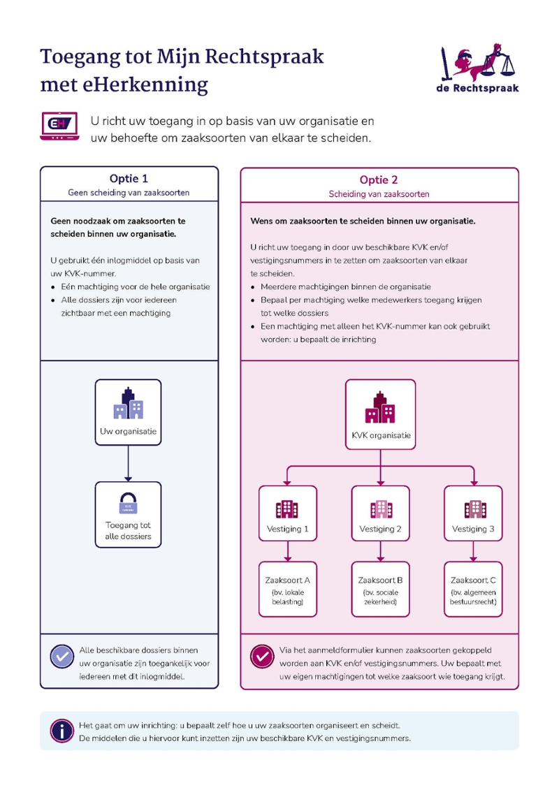 infographic toegang eHerkenning