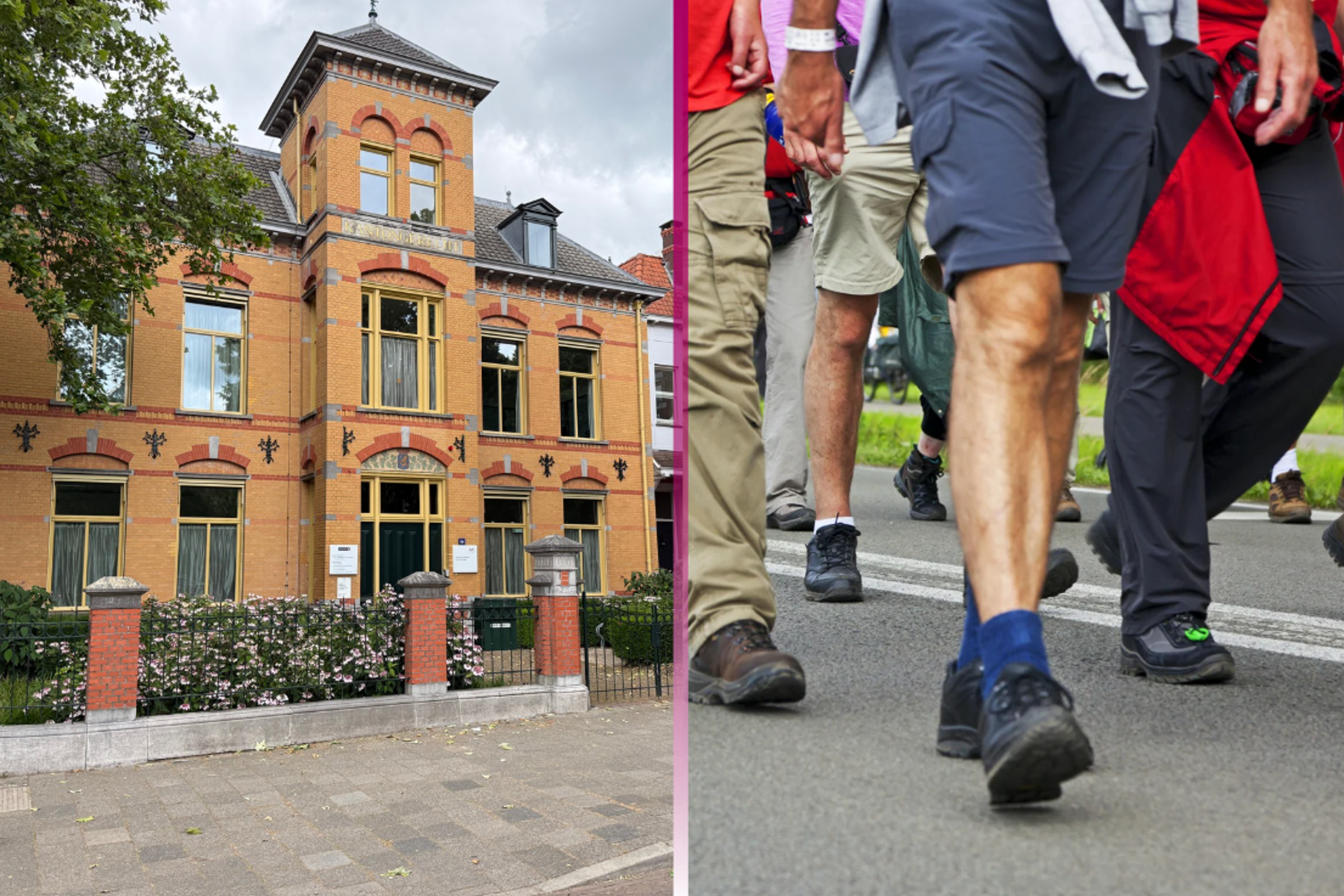 Rechtbank Nijmegen dicht tijdens de Nijmeegse Vierdaagse